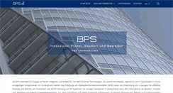 Desktop Screenshot of bpsinternational.de