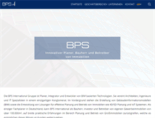 Tablet Screenshot of bpsinternational.de